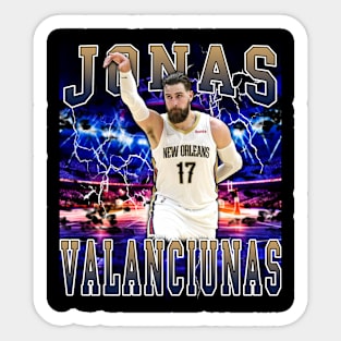 Jonas Valanciunas Sticker